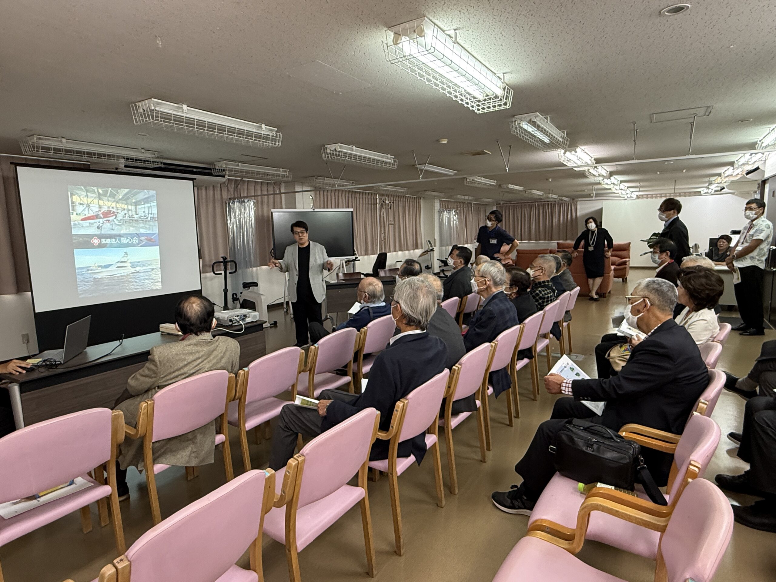 県外の医師を対象に医療講演会を実施